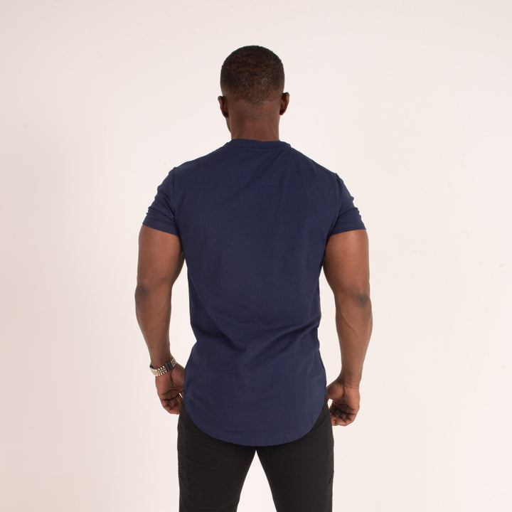DROP HEM T-SHIRT