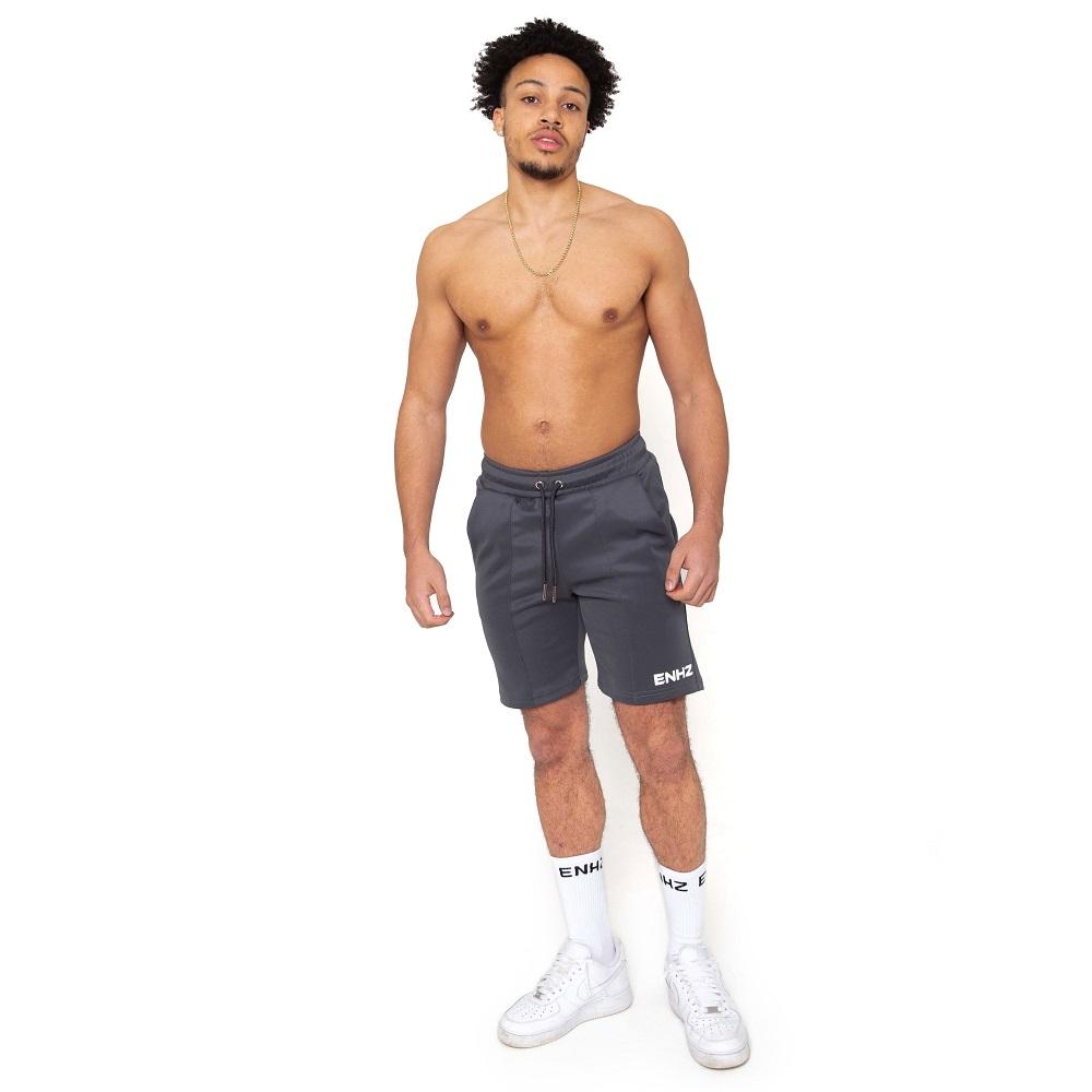 PANNELLED REFLECTIVE LOGO SHORTS