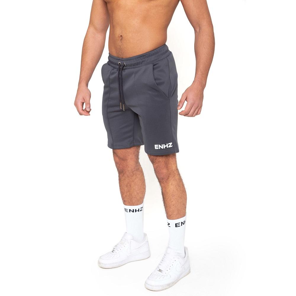 PANNELLED REFLECTIVE LOGO SHORTS