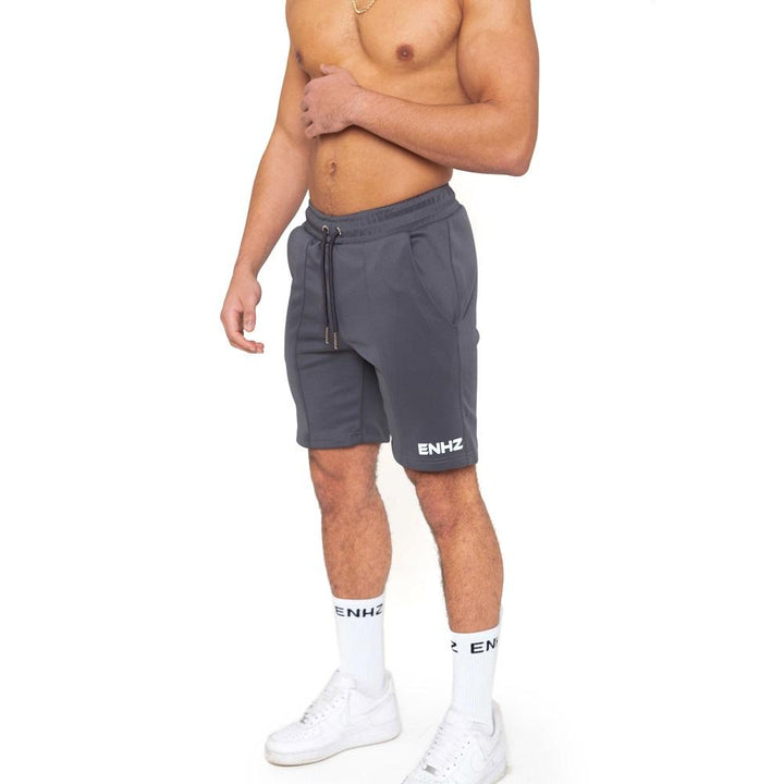 PANNELLED REFLECTIVE LOGO SHORTS