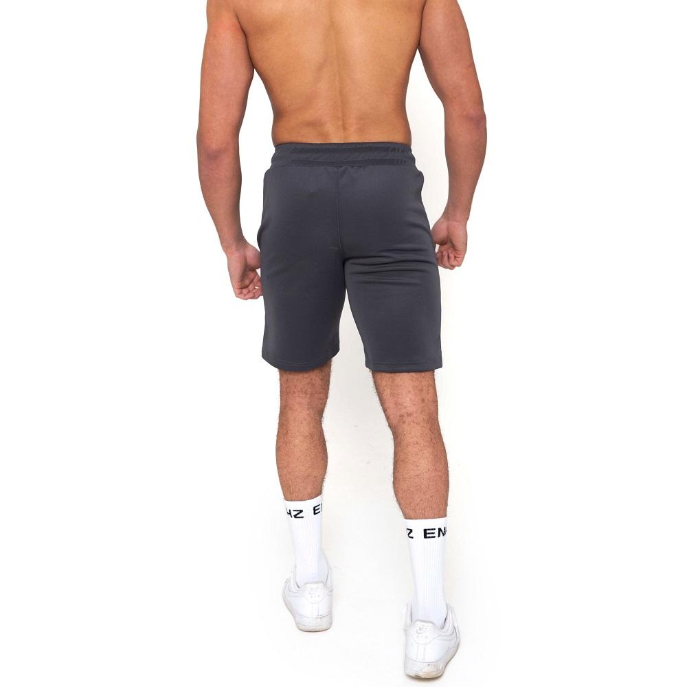 PANNELLED REFLECTIVE LOGO SHORTS