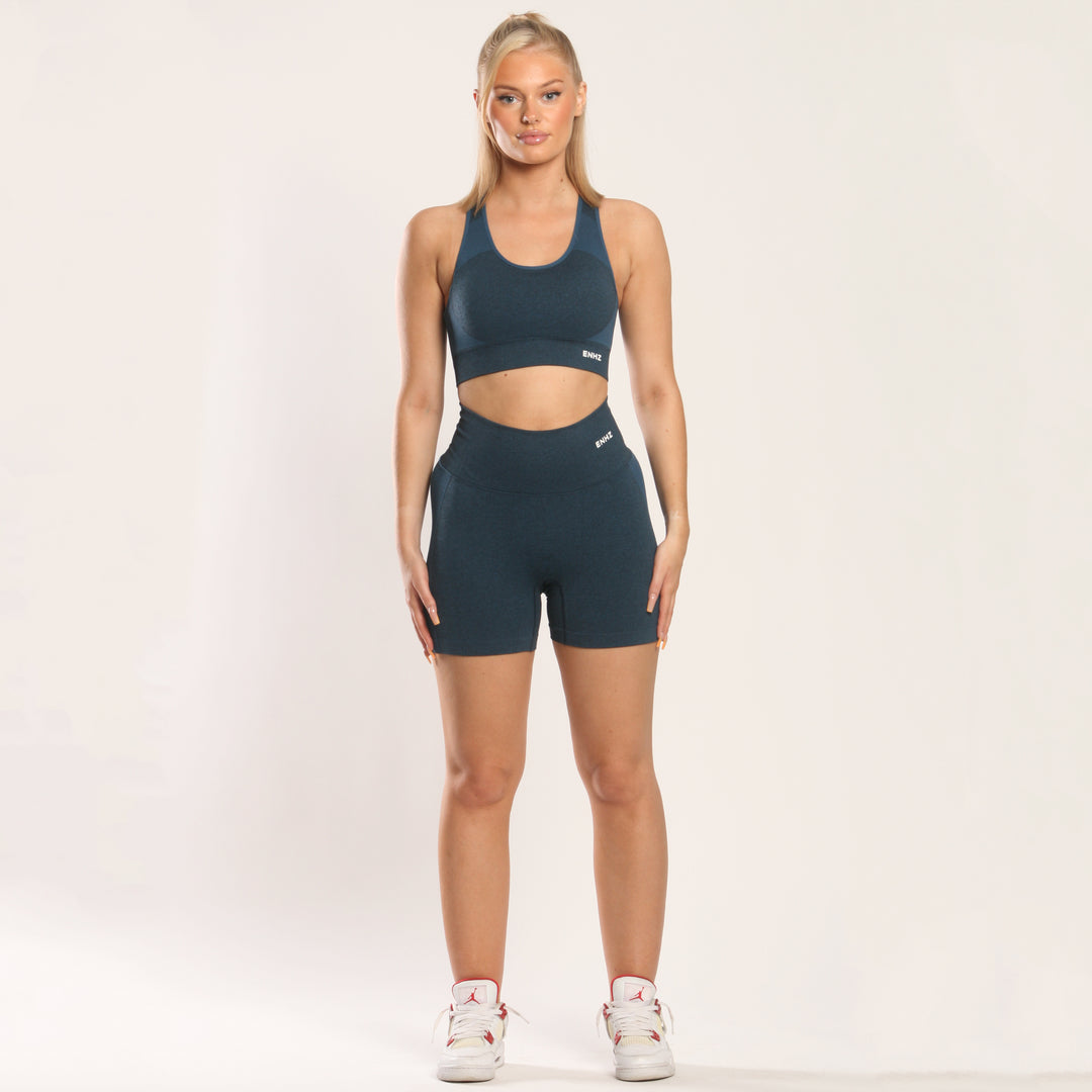 ENHZ SPORTS PRO SCULPTING SHORTS AND BRA SET