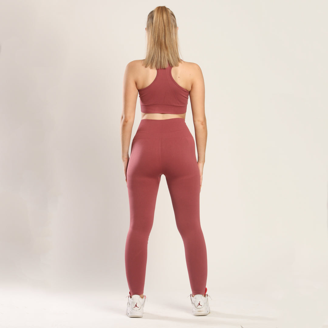 ENHZ SPORTS PRO SCULPTING LEGGING AND BRA SET