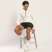 VITALITY HALF ZIP TEE