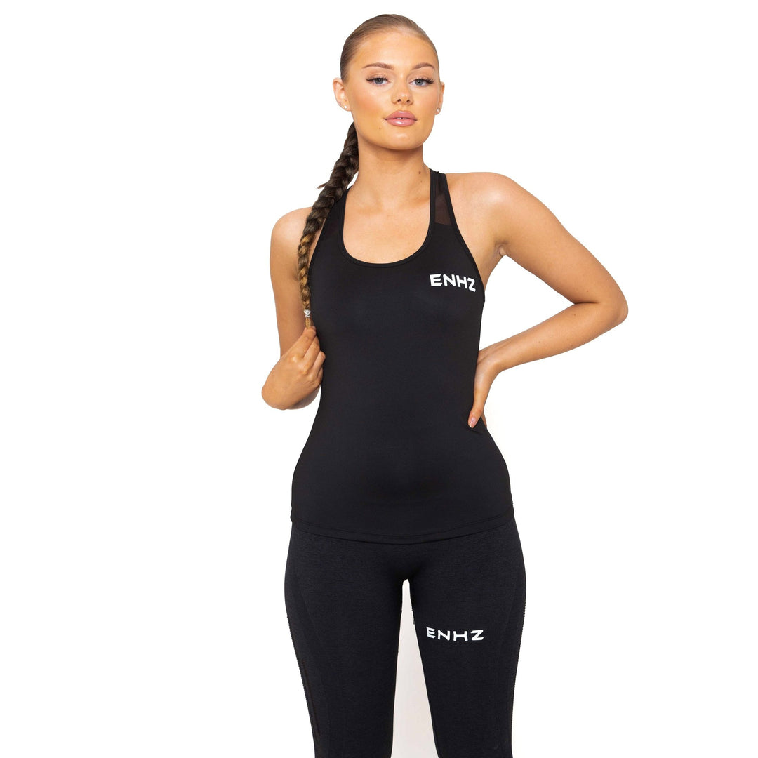 EBONY MESH BACK VEST